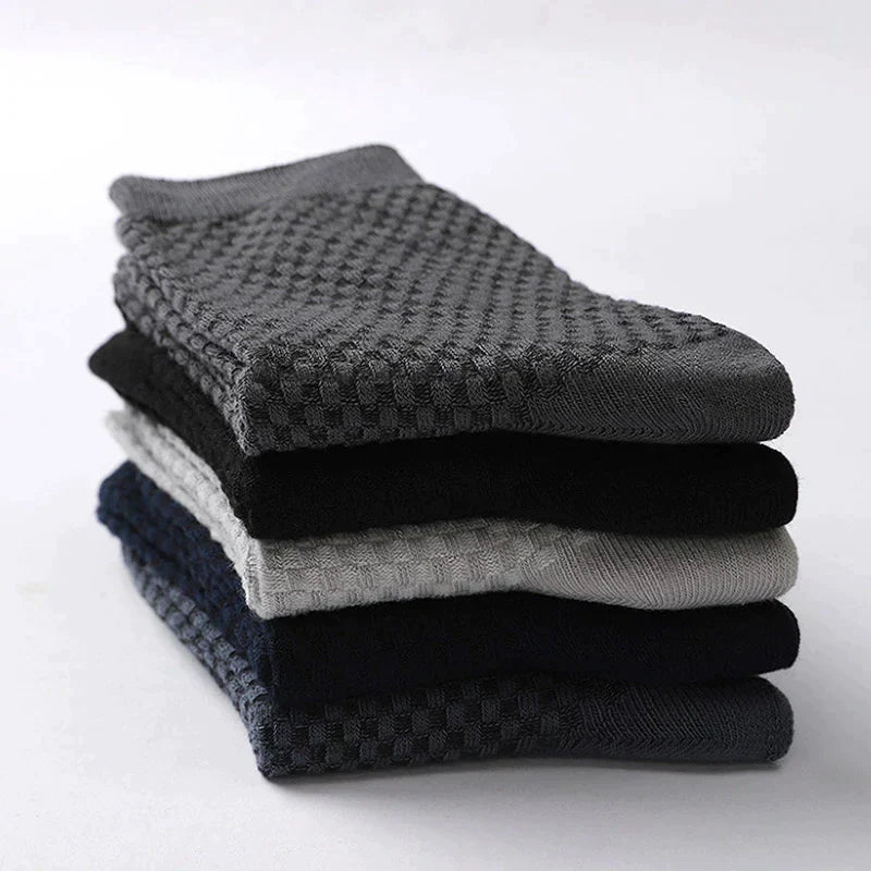 5 PAIRES DE CHAUSSETTE EN FIBRE DE BAMBOU - BOXHERO