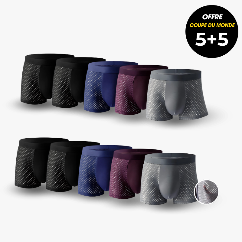 BOXER EN FIBRE DE BAMBOU - CONFORT RÉVOLUTIONNÉ TOUT AU LONG DE LA JOURNÉE