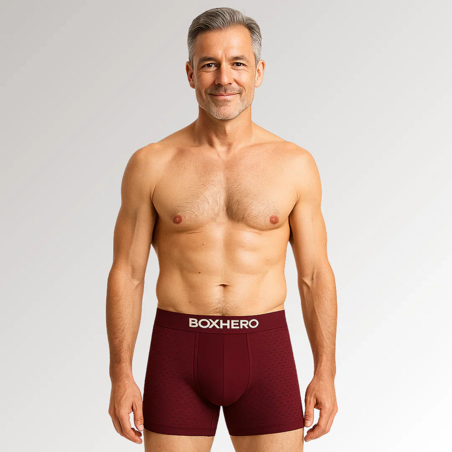 PACK DE 5 BOXER BOXHERO 1.0 EN FIBRE DE BAMBOU