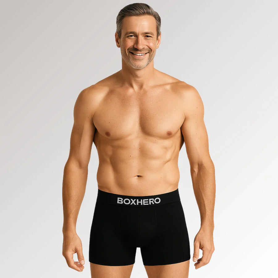 PACK DE 5 BOXER BOXHERO 1.0 EN FIBRE DE BAMBOU